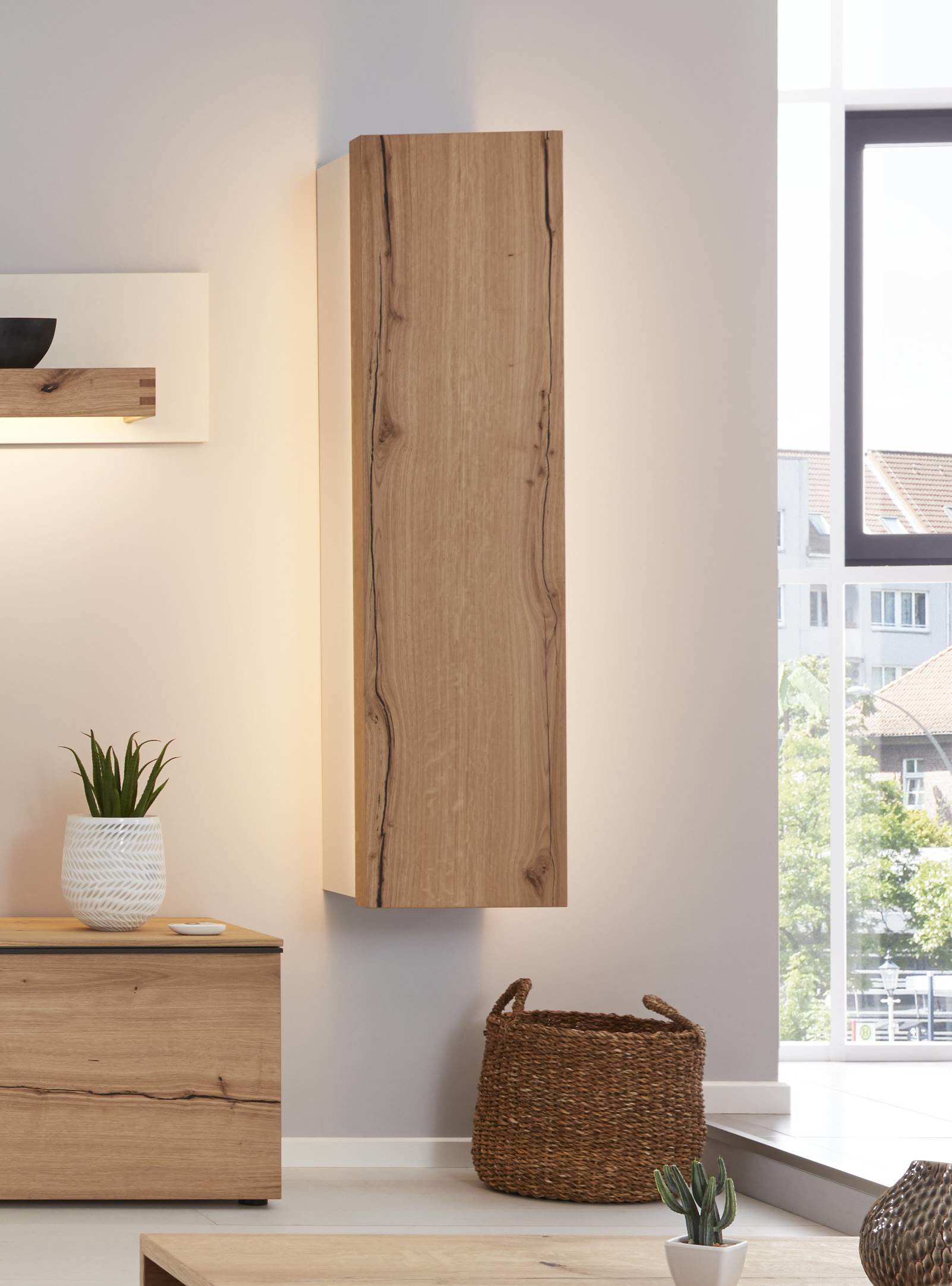 Wohnzimmer Weiß Und Holz