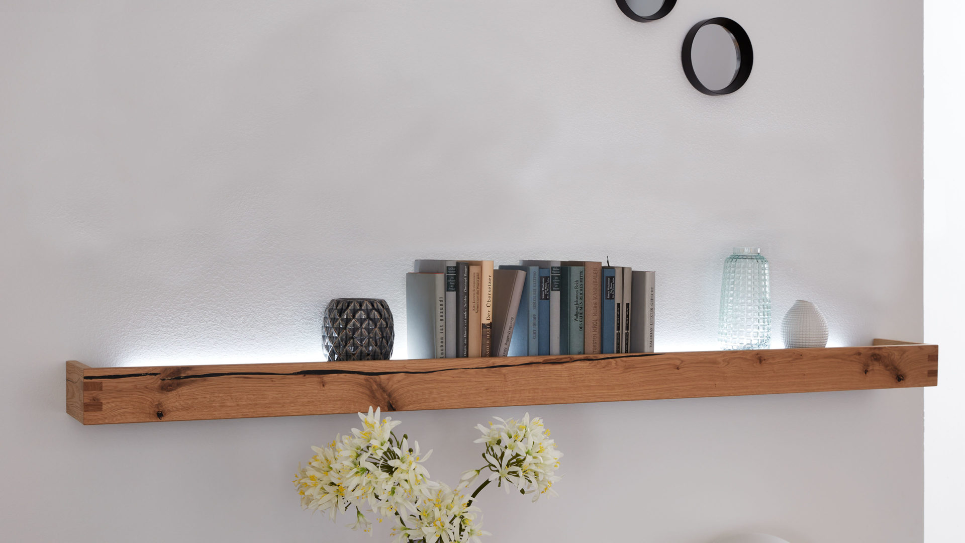 Interliving Wohnzimmer Serie 2103 Wandregal Asteiche Lange Ca 71 Cm
