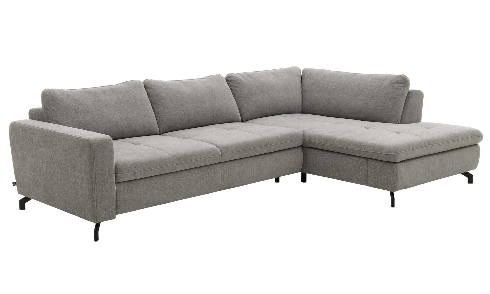 IL4451 Toni grey Ecksofa rechts Freisteller