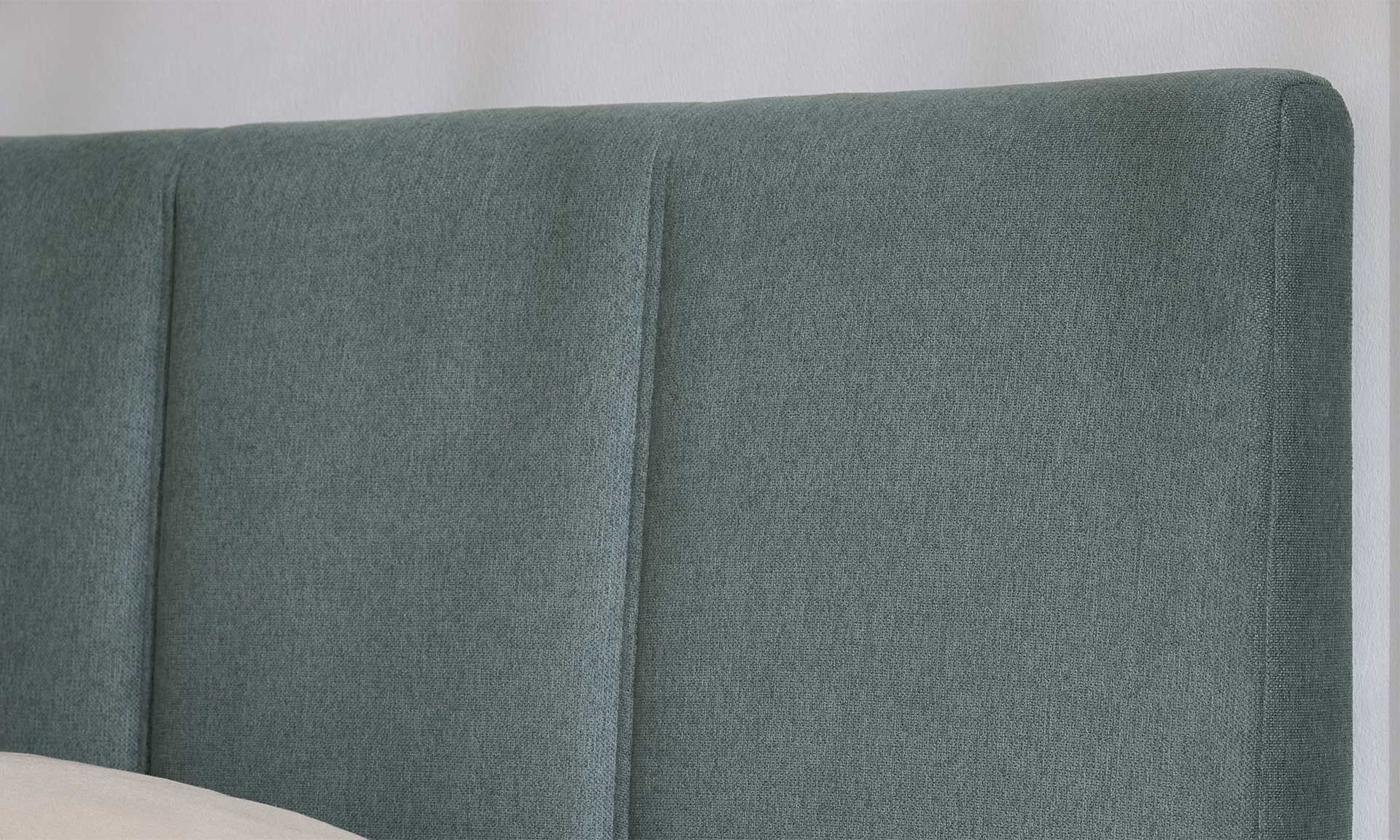 IL1402 Boxspringbett Nele steel Detail Kopfteilsteppung