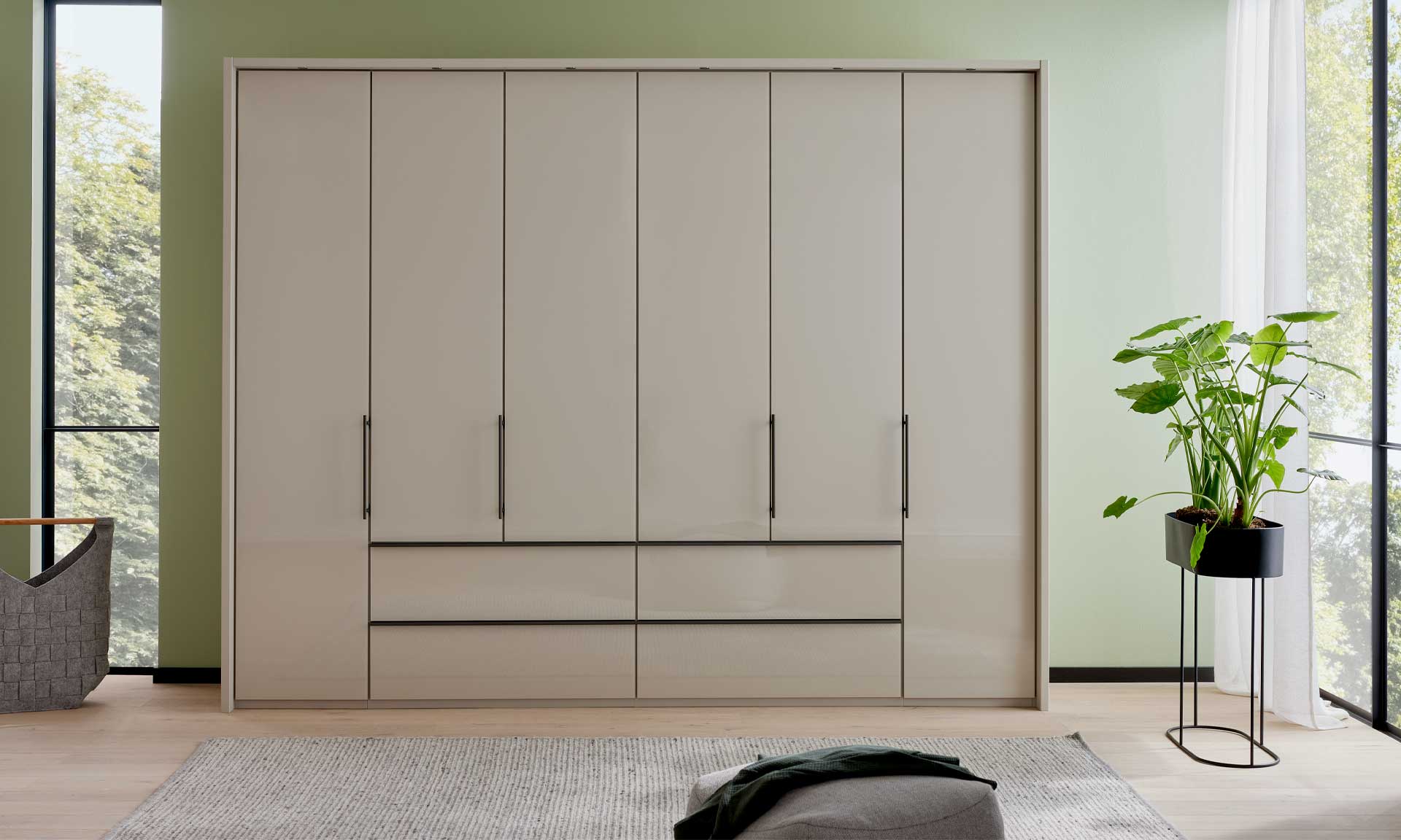 IL1205 Champagner Falttürenschrank
