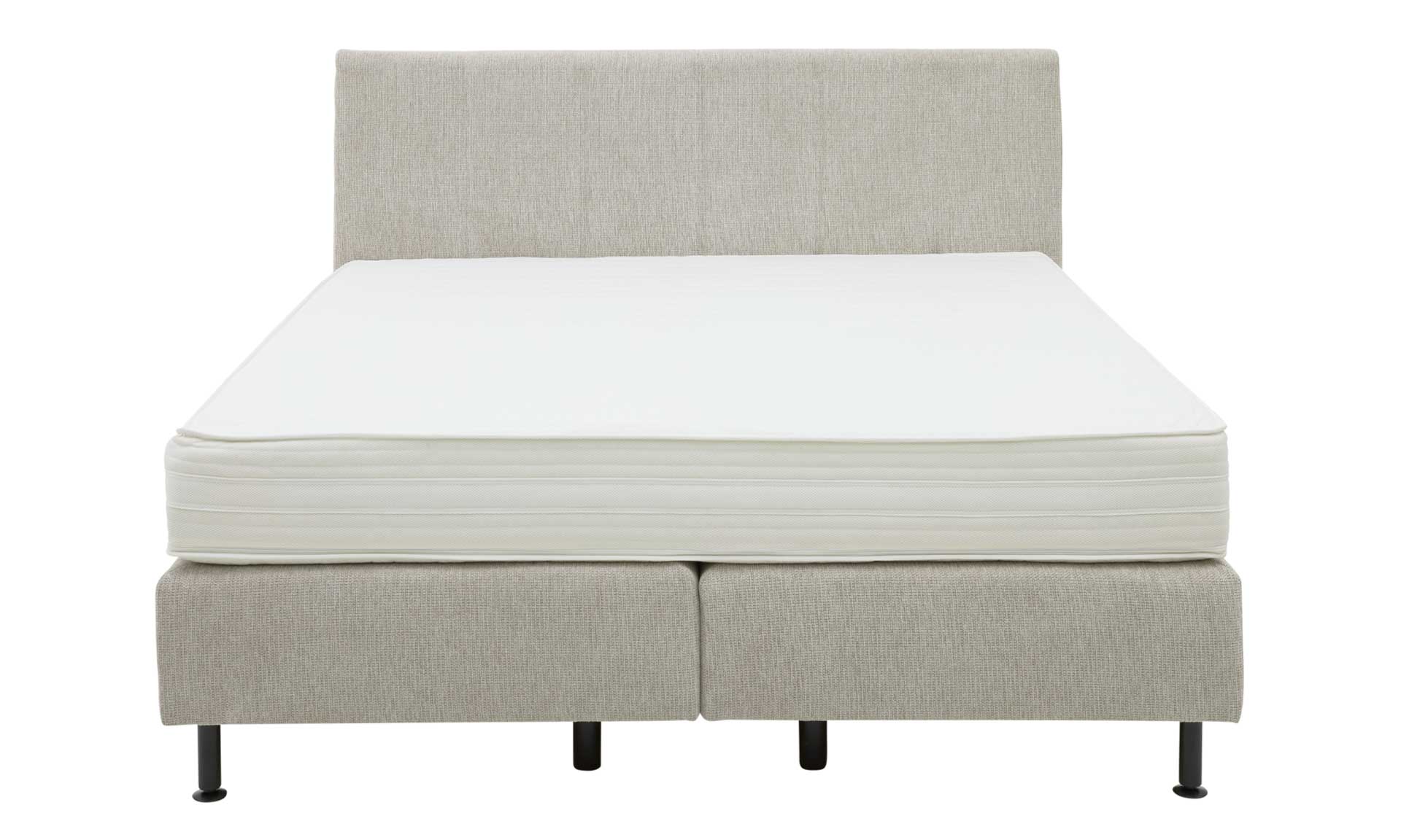 IL1418 Boxspringbett Famosa natur frontaler Freisteller