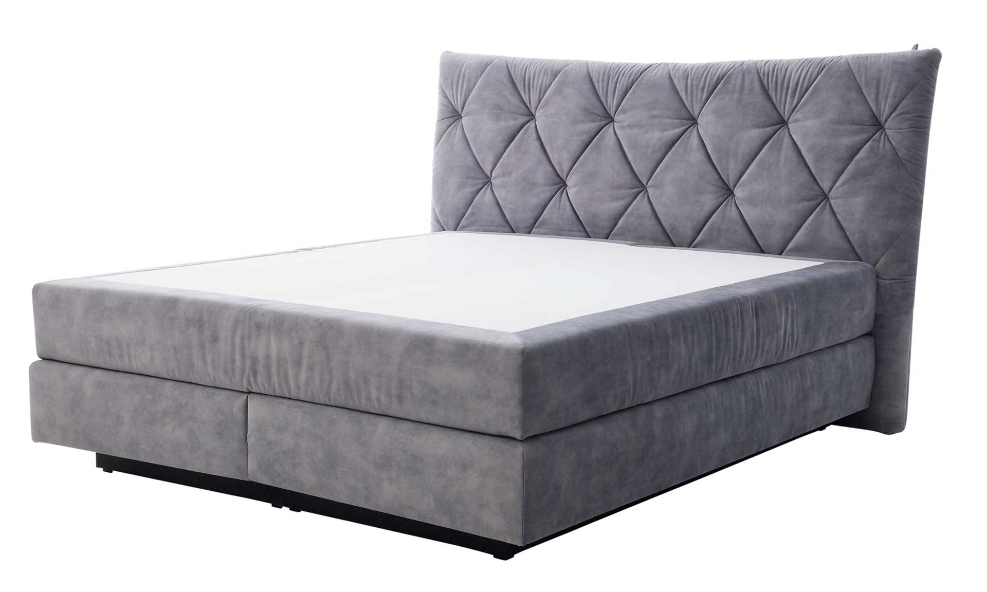 IL1420 Auri silver Boxspringbett Freisteller ohne Topper