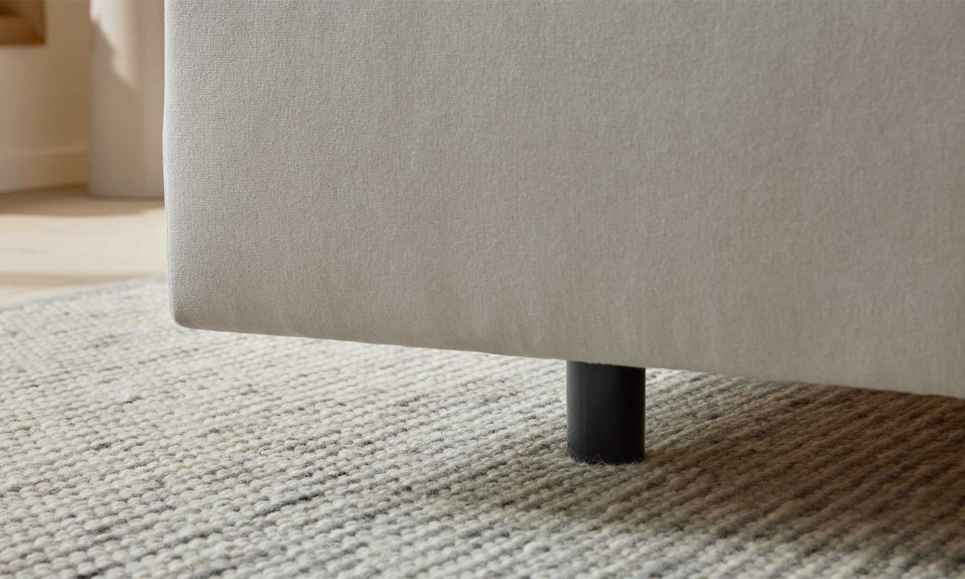 IL1420 Cleo natur Boxspringbett Detail Stoff
