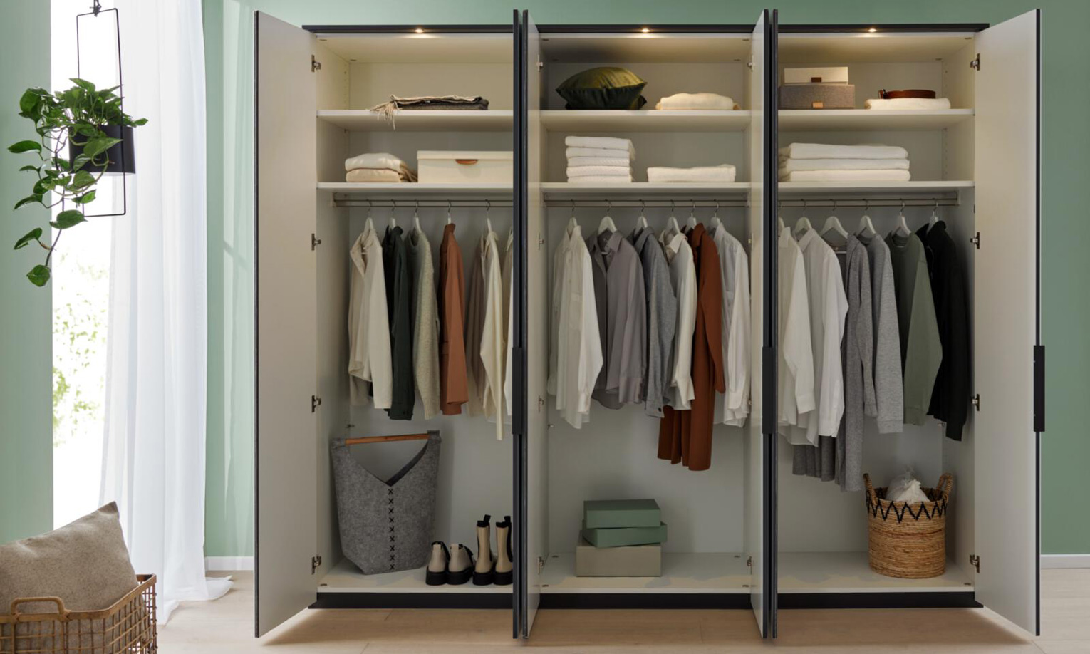 Kleidung richtig lagern