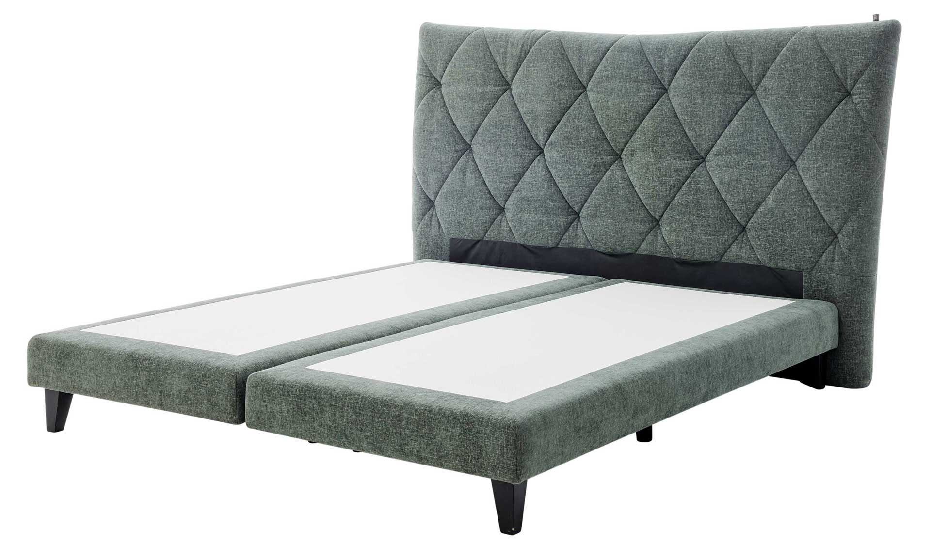 IL1420 Toni moos Boxspringbett Freisteller Bettbox