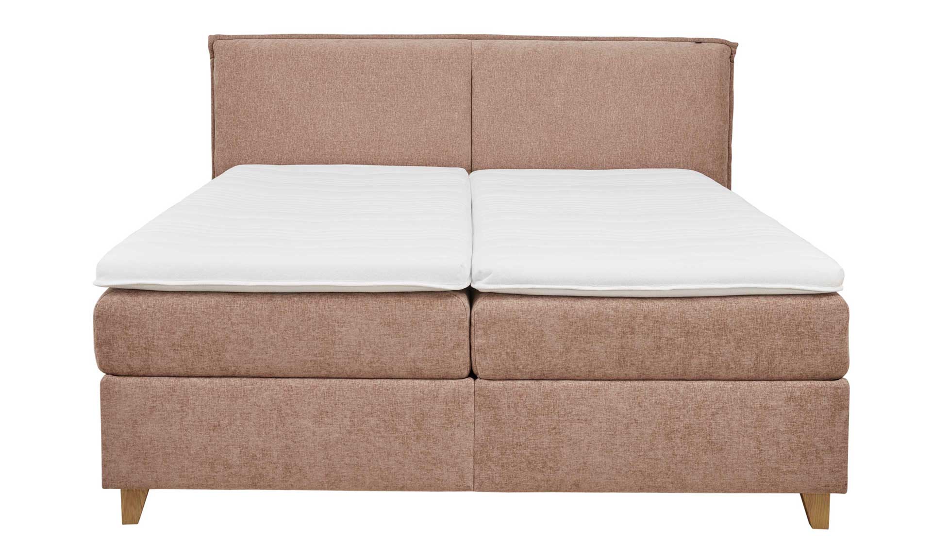 IL1420 Toni siena Boxspringbett frontaler Freisteller