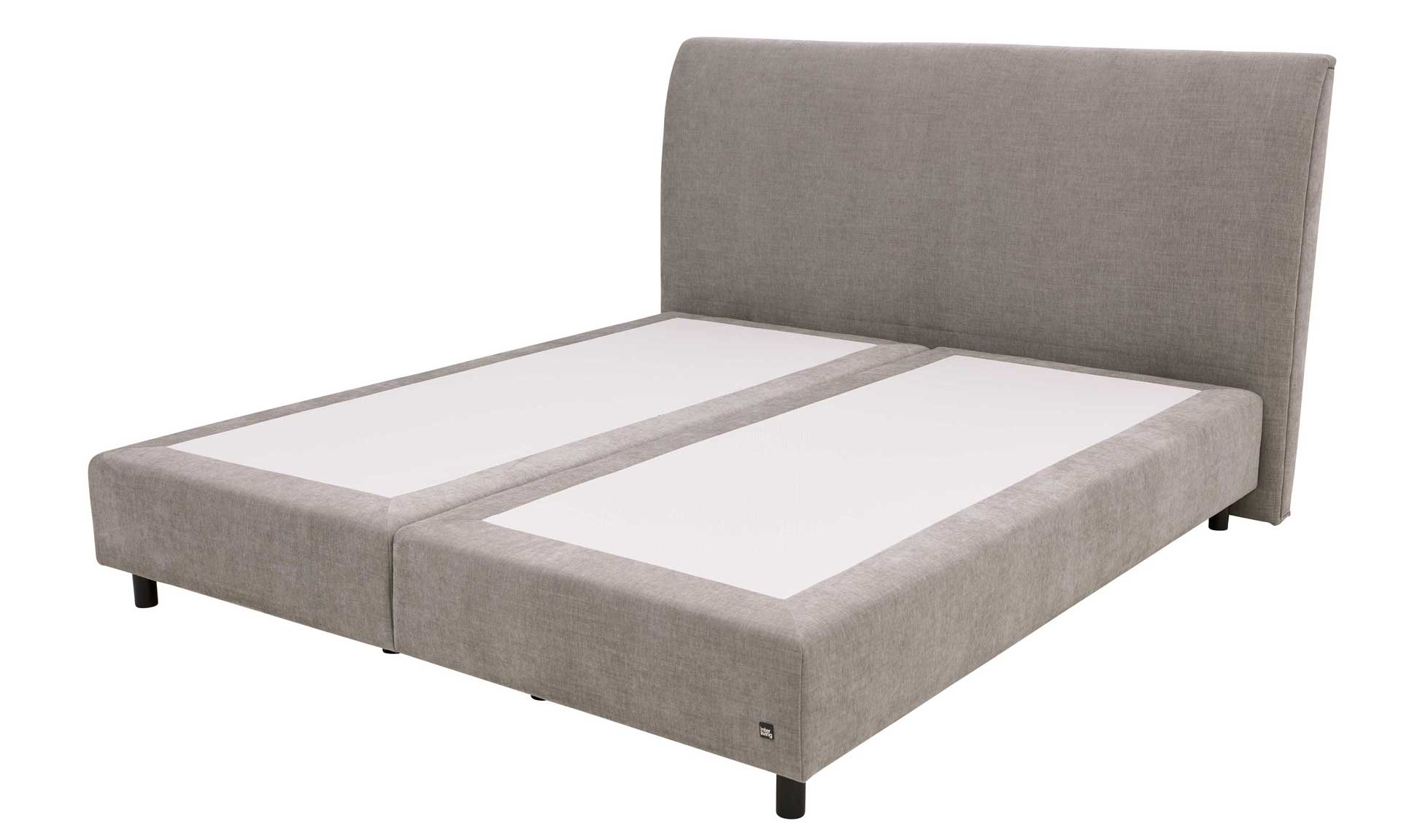 IL1401 Boxspringbett Rob silver Freisteller Bettbox Perspektive