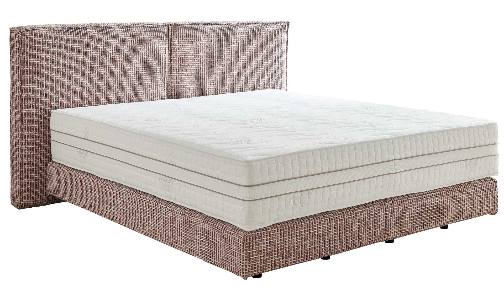 Boxspringbett in Magnolia, 180 x 200 cm