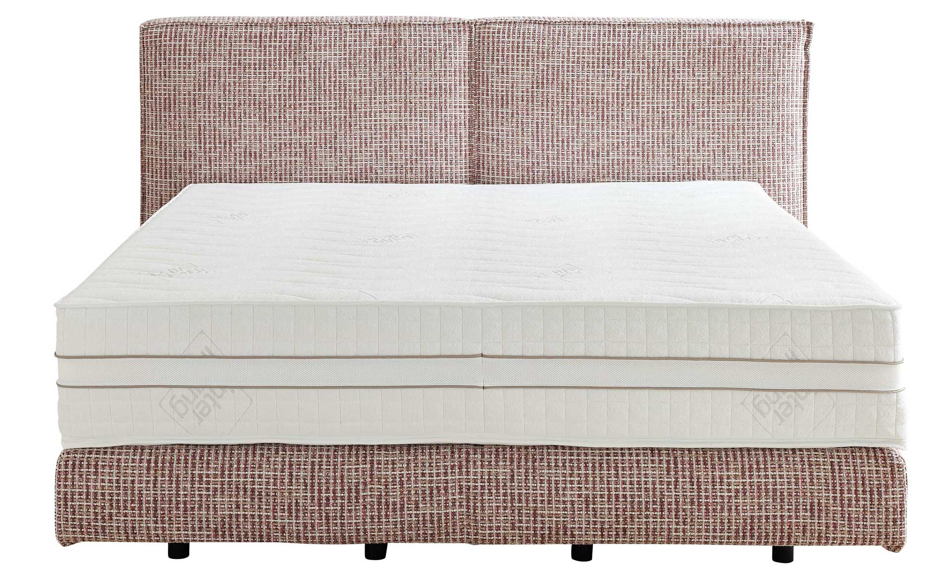 Boxspringbett in Magnolia, 180 x 200 cm