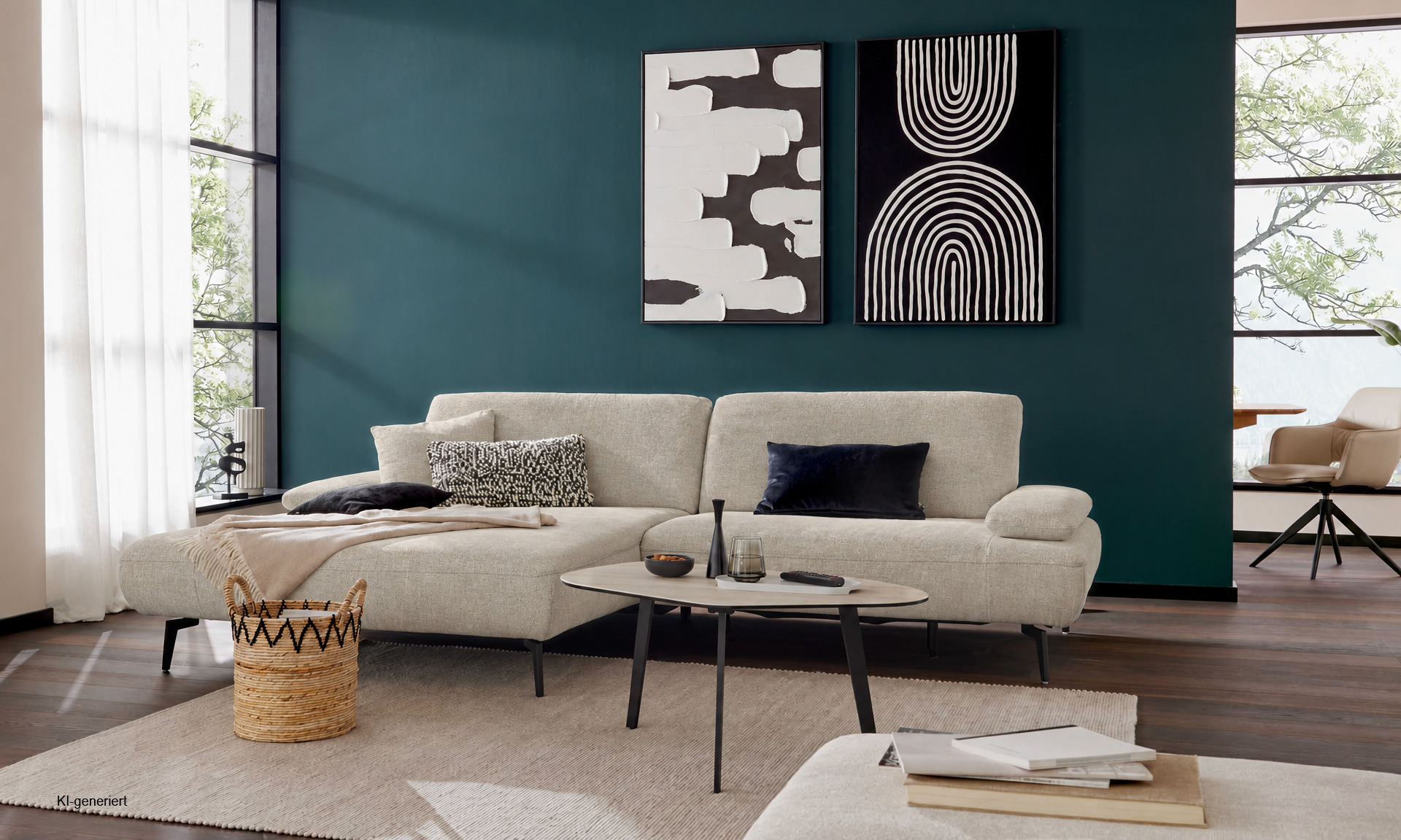 IL4306 Cyber desert Ecksofa links ohne Funktionen