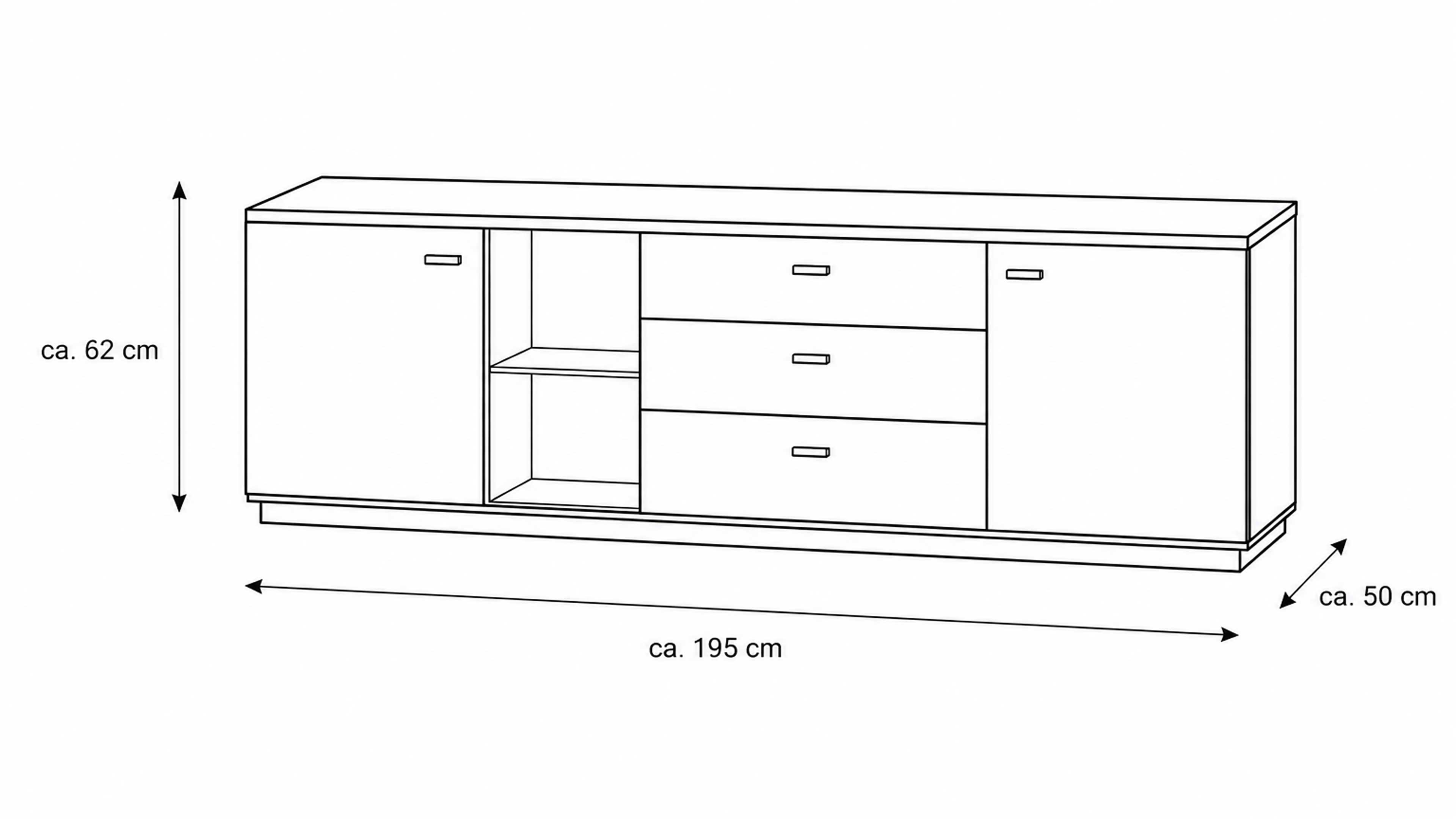 Wohnkombination in Wildeiche mit dunklen Akzenten – Stauraum, Vitrine und Wandregal in modernem Design