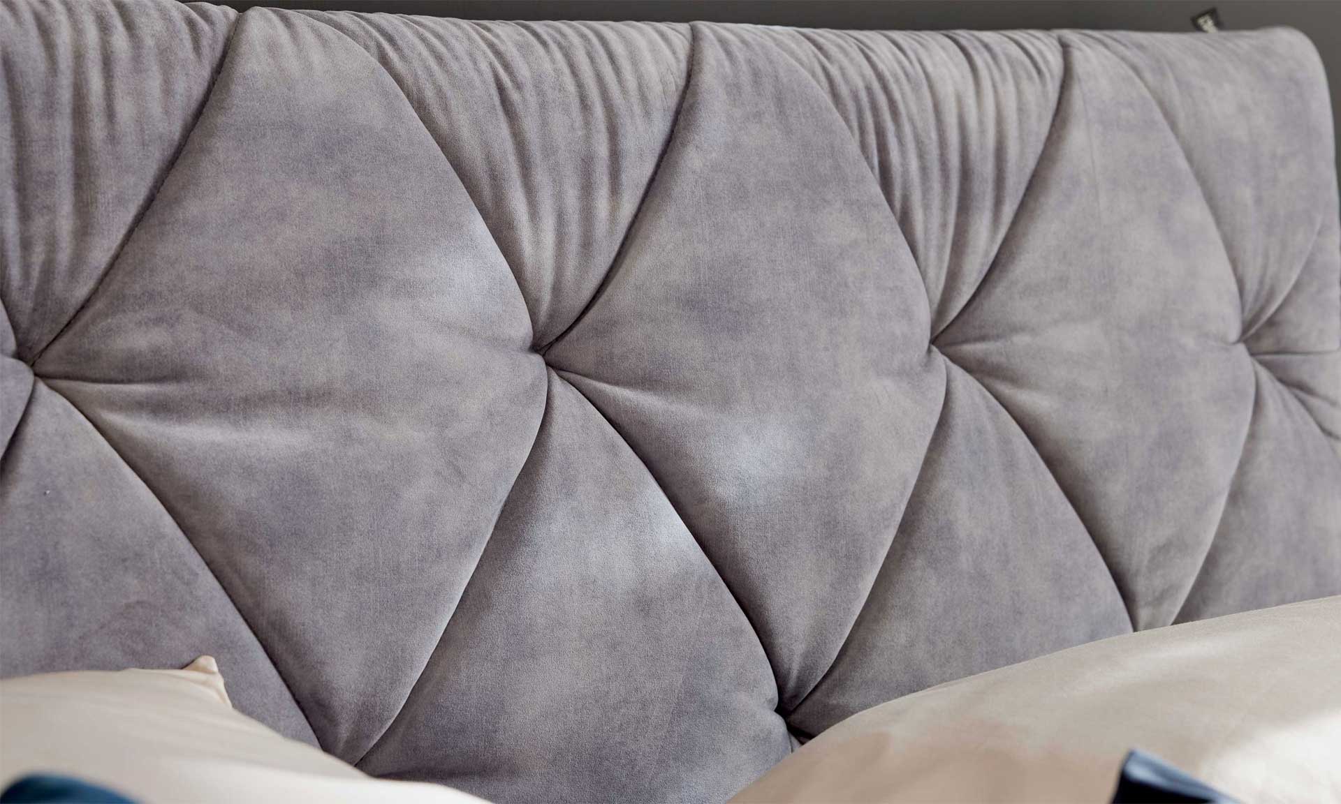 IL1420 Auri silver Boxspringbett Detail Steppung
