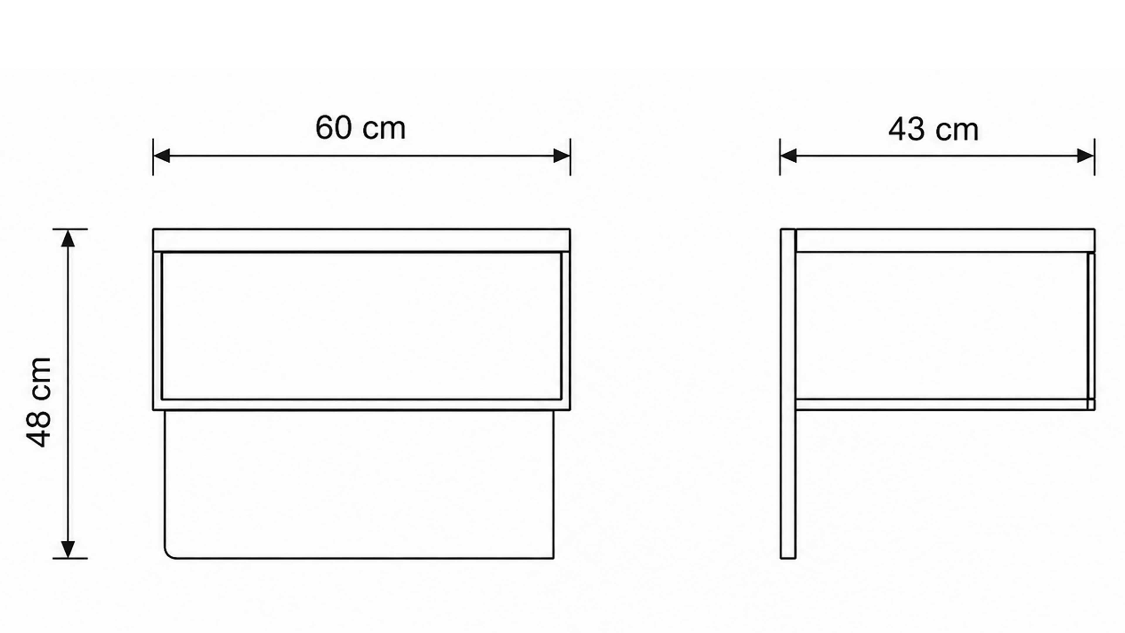 Schlafzimmer in Champagner und Eiche Bianco mit Polsterbett und Kleiderschrank für modernen Stauraum