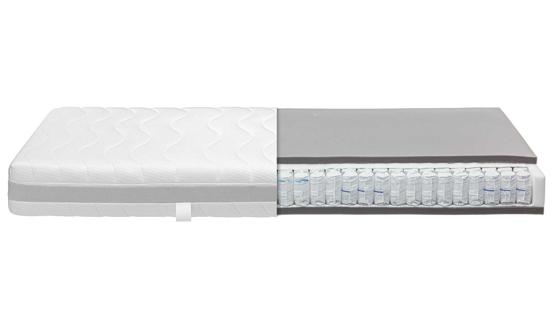 AQUAPUR®-Taschenfederkernmatratze in H2, 90 x 200 cm