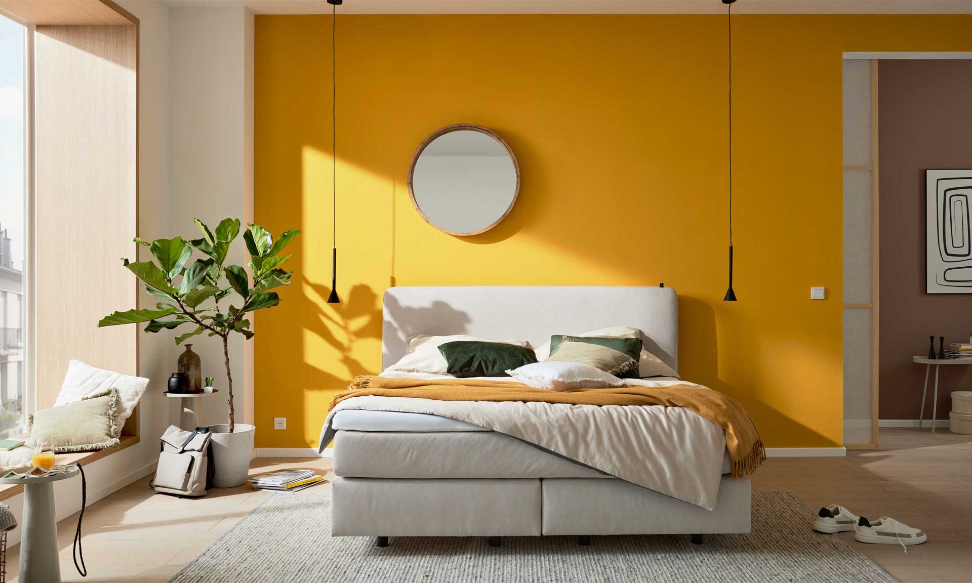 IL1420 Cleo natur Boxspringbett