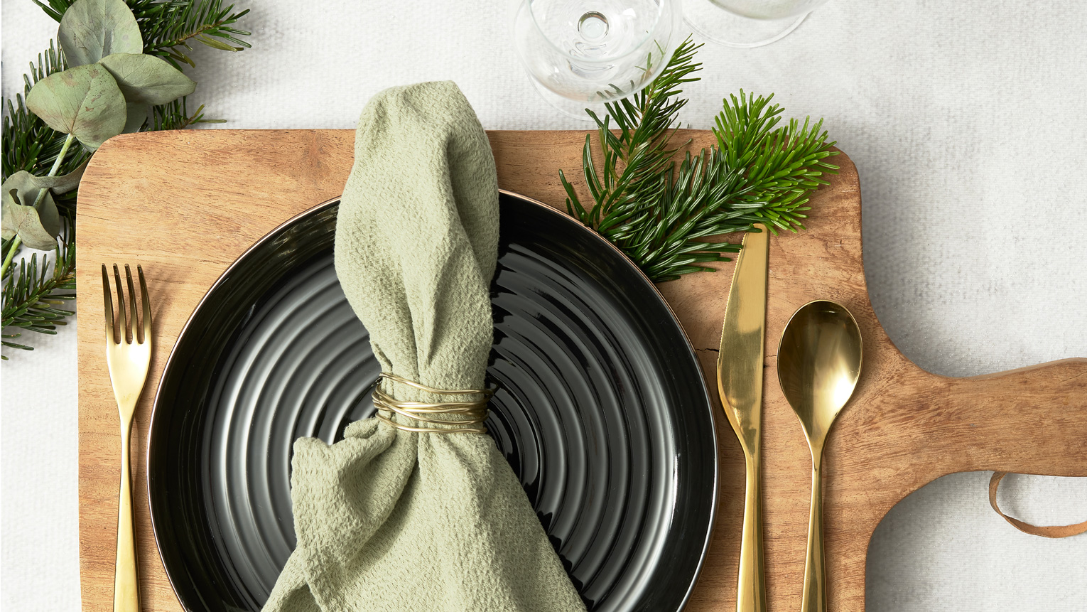 WOW-Faktor am Weihnachtstisch: DIY-Serviettenringe