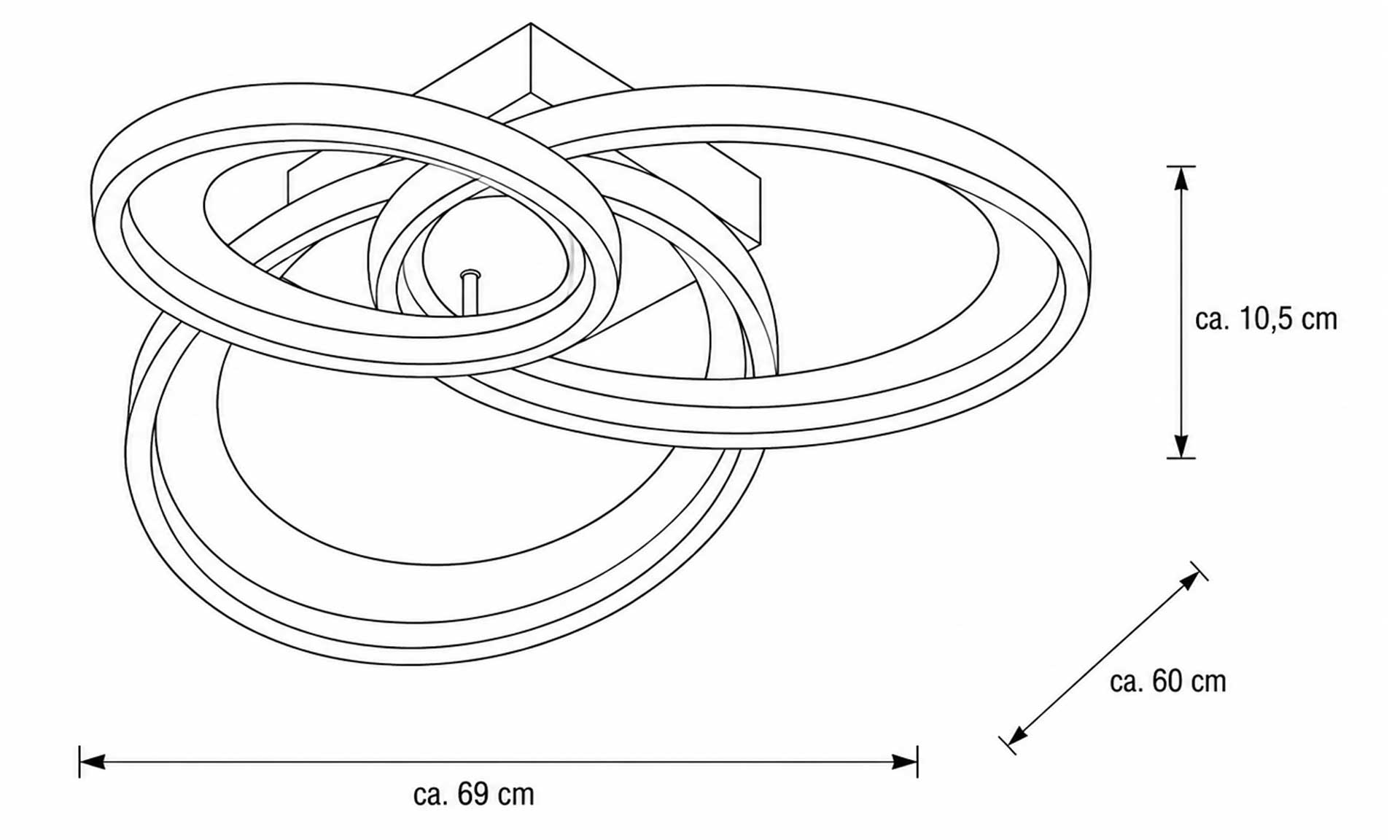 IL9353 Deckenleuchte Skizze