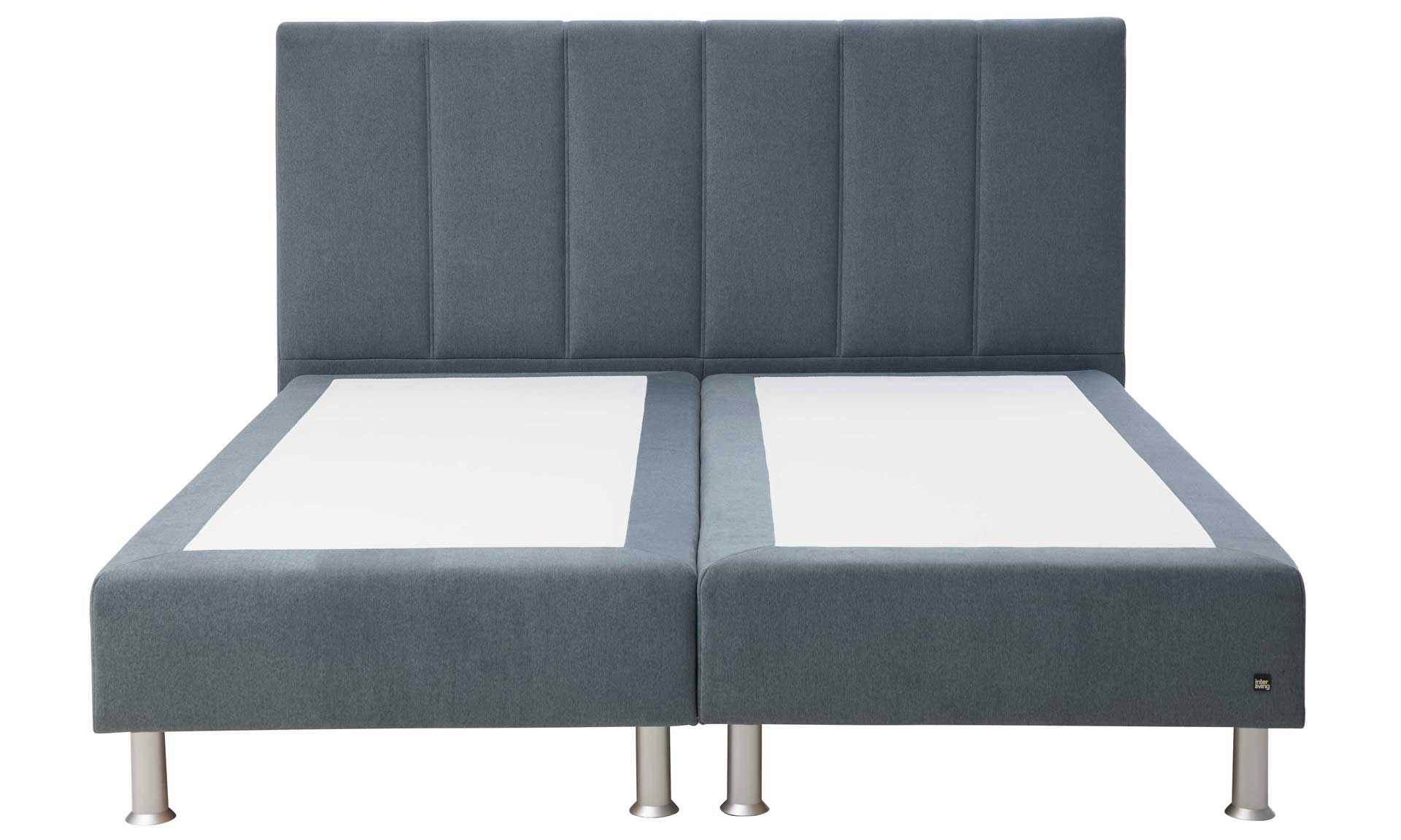 IL1402 Boxspringbett Nele steel frontaler Freisteller Bettbox