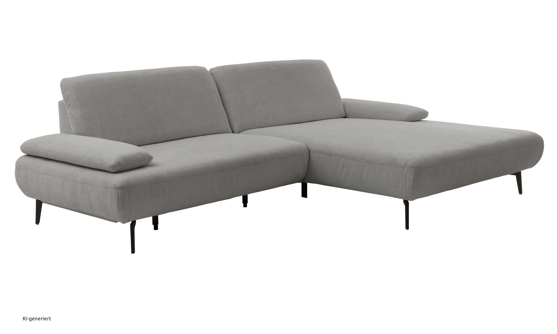 IL4306 Cyber grey Ecksofa rechts Freisteller