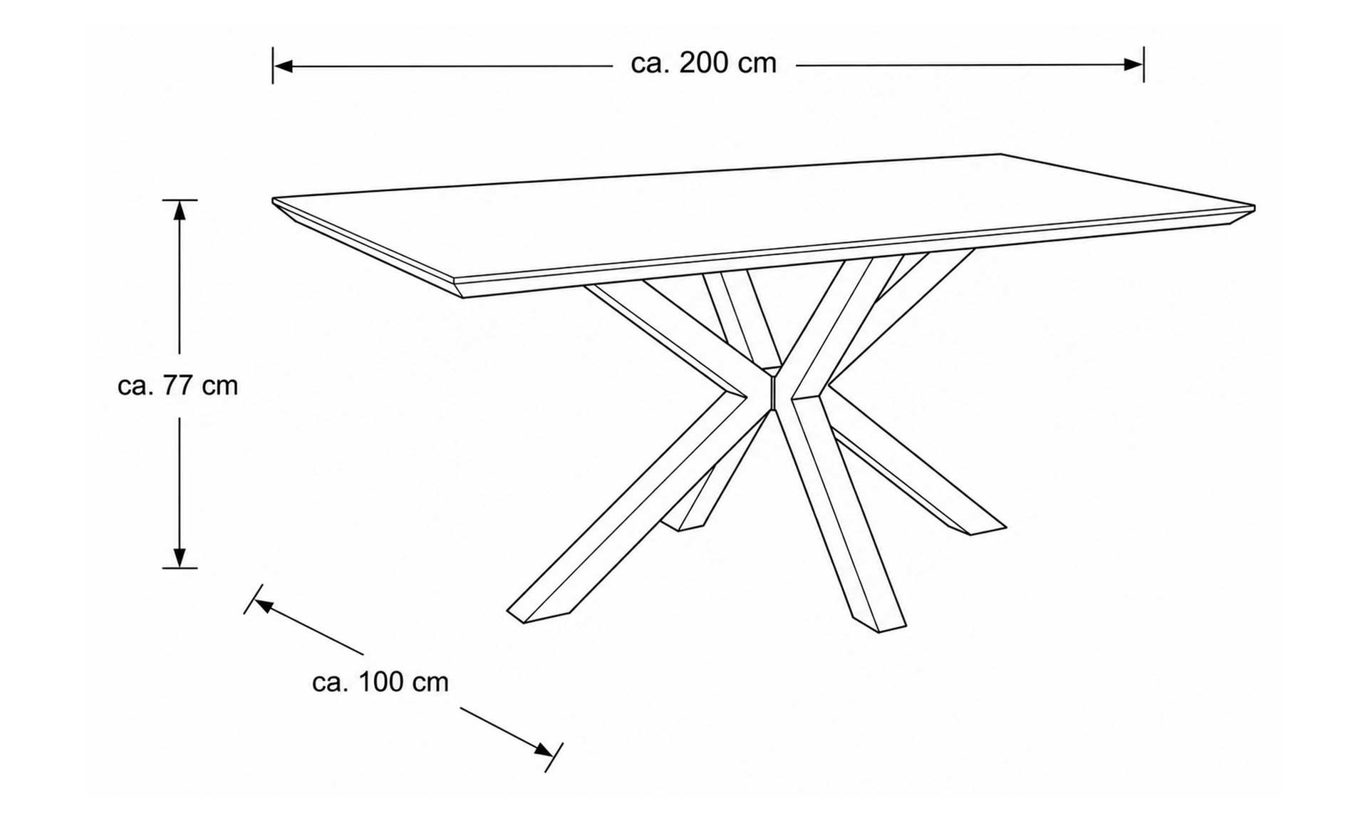 IL5125 Esstisch Skizze
