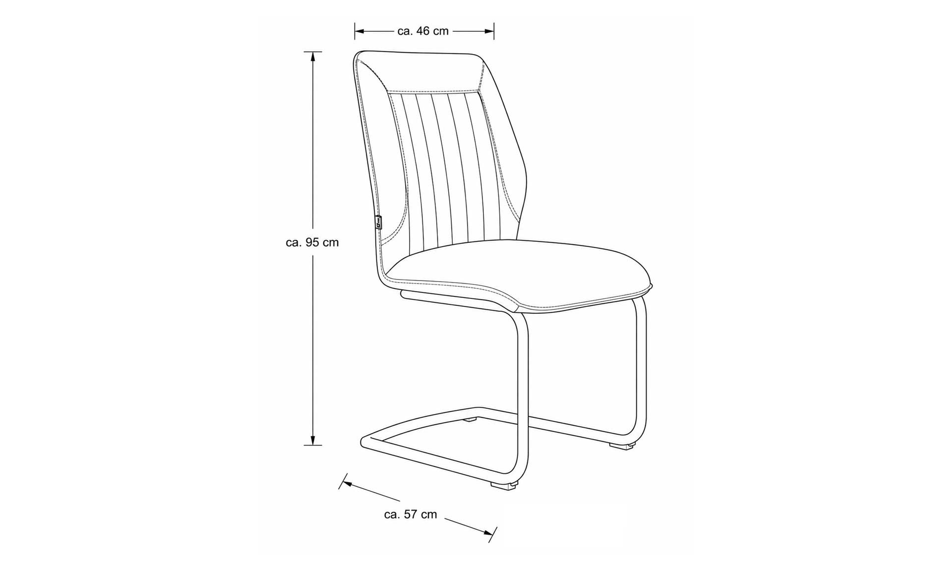 IL5125 Schwingstuhl Skizze