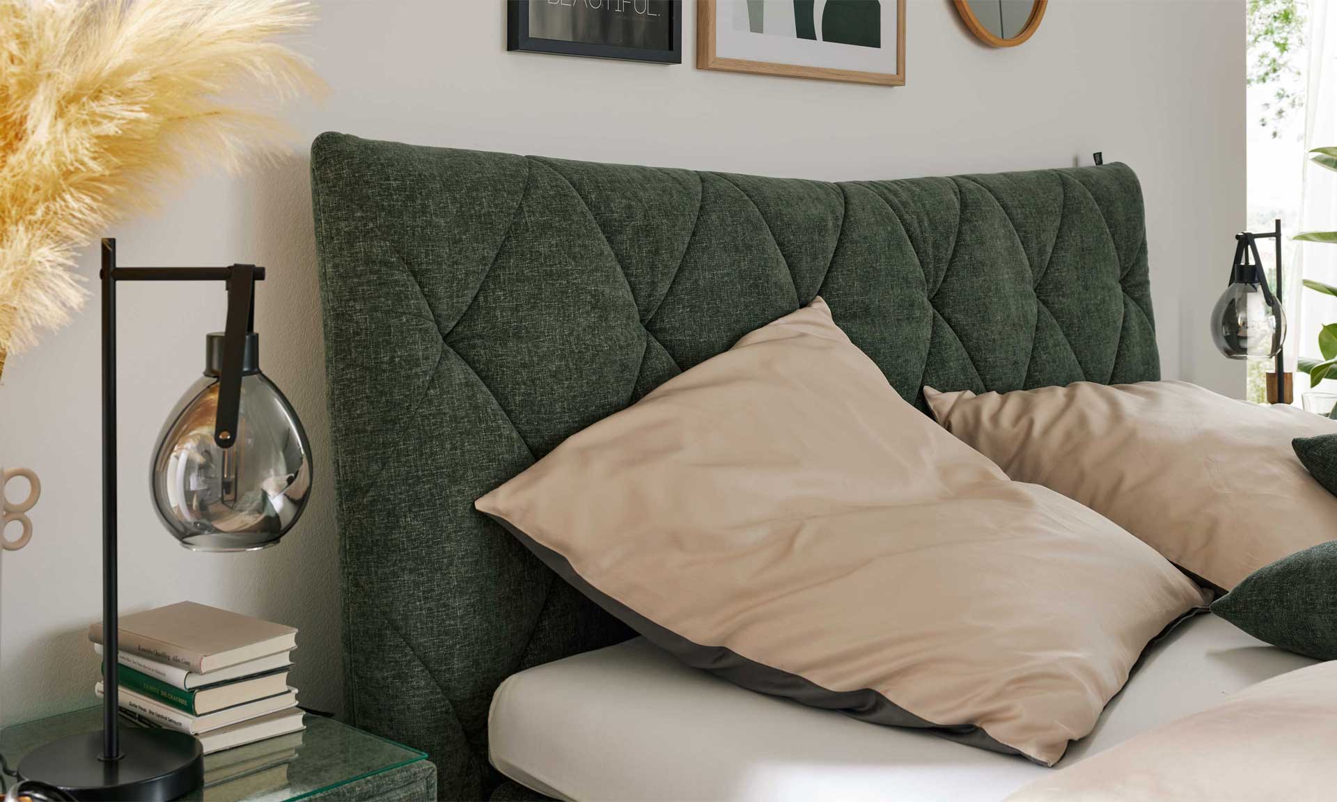 IL1420 Toni moos Boxspringbett Kopfteil