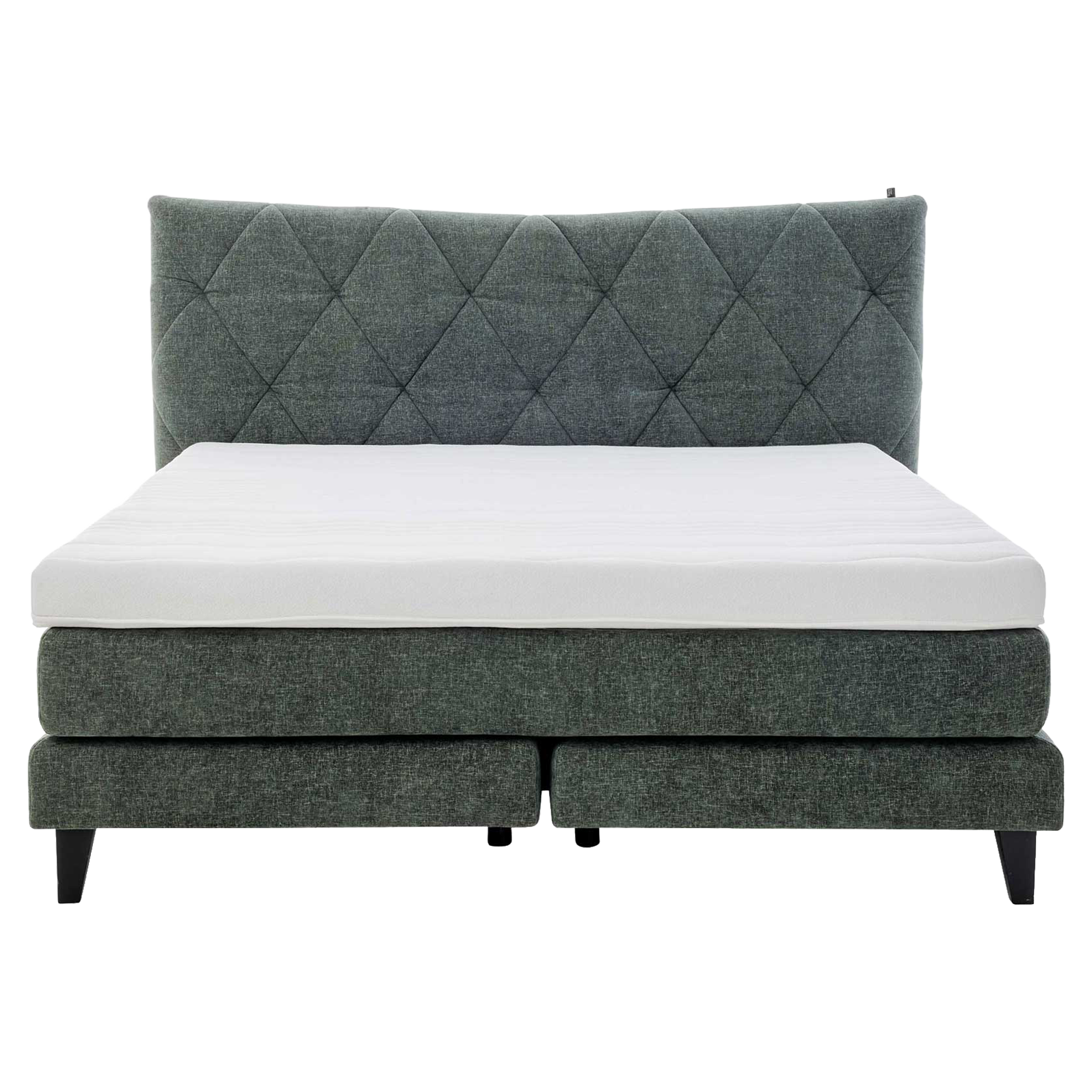 IL1420 Toni moos Boxspringbett frontaler Freisteller