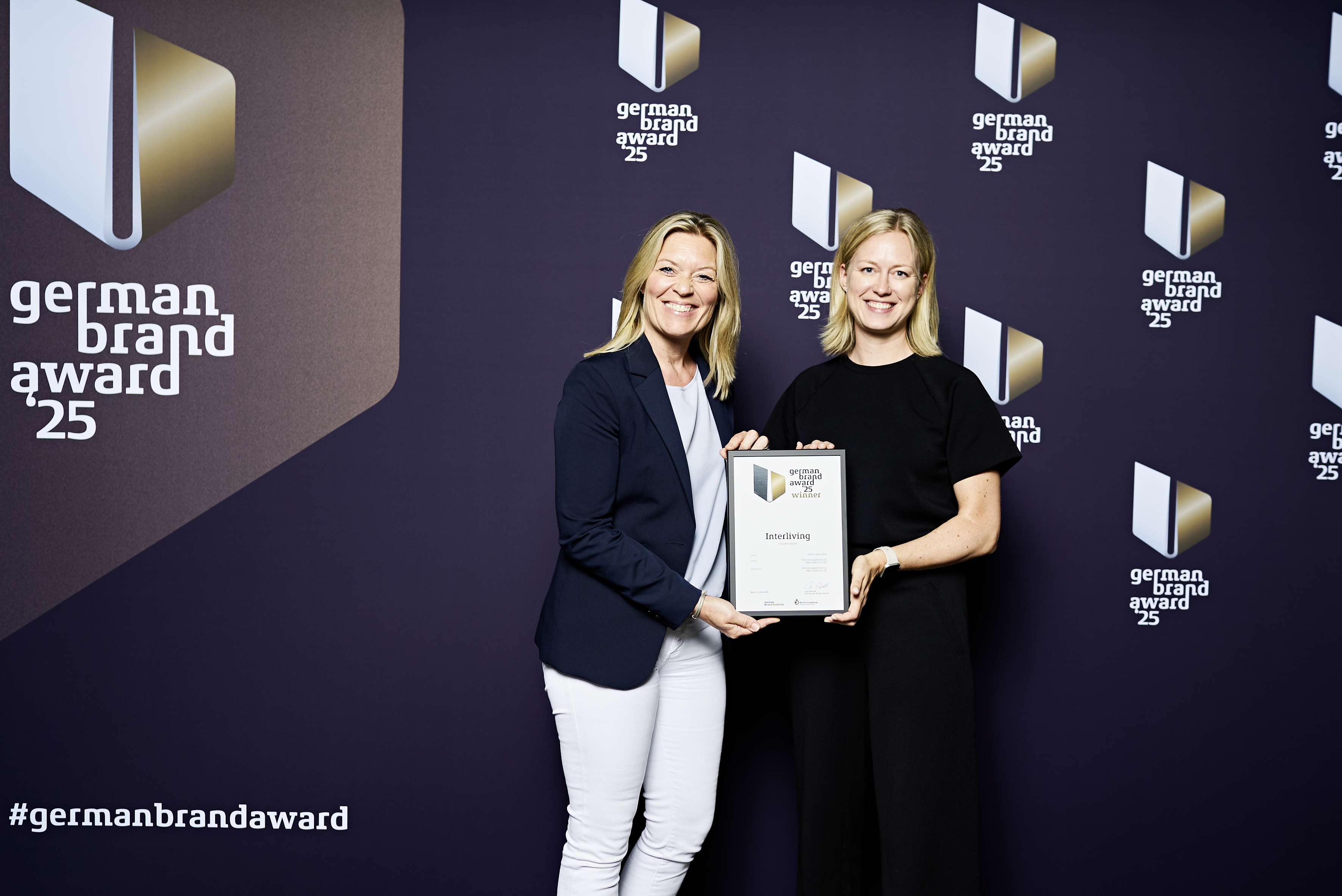 Interliving gewinnt German Brand Award 2025