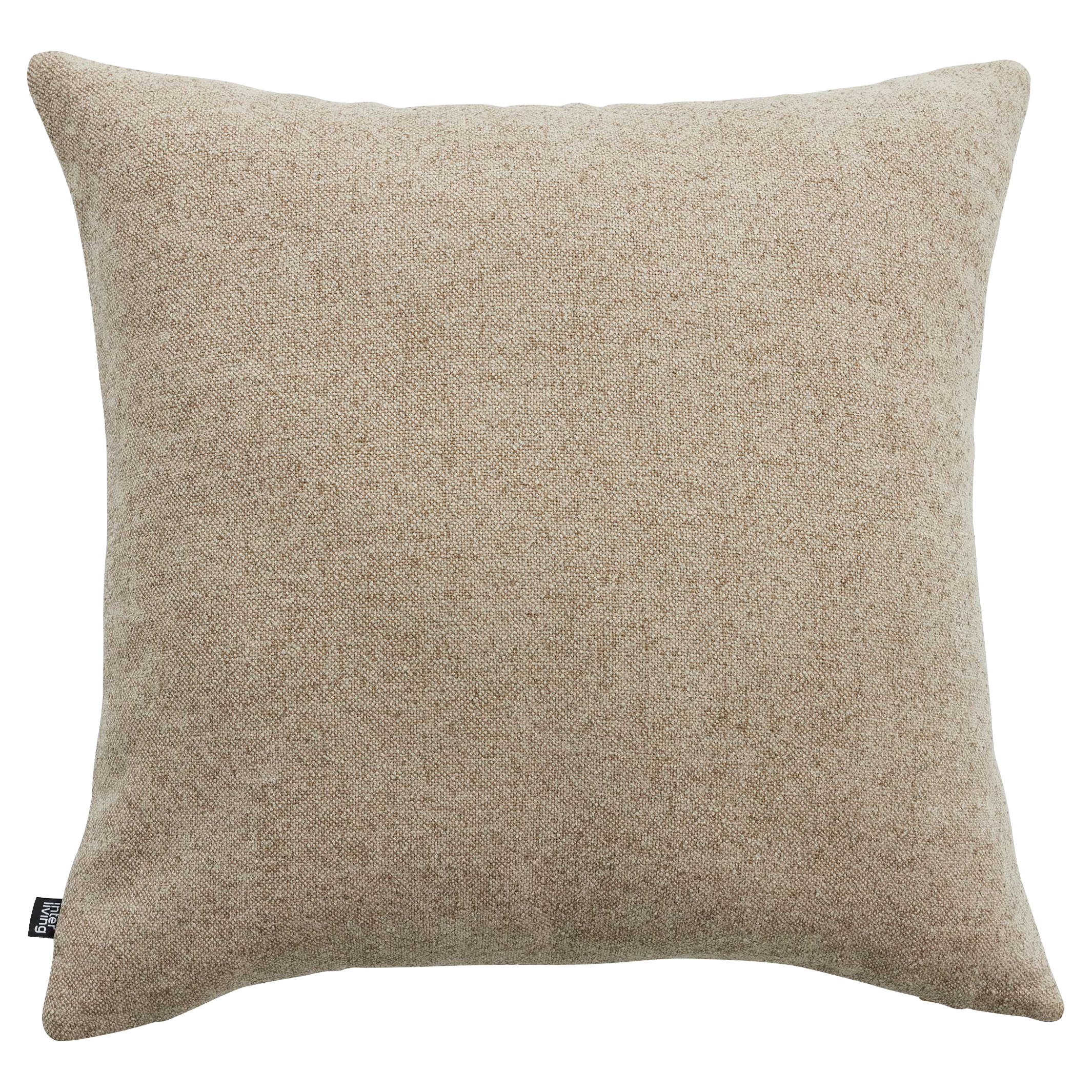 Kissenhülle aus beiger Chenille mit weicher Haptik, ideal als Ergänzung für Sofa oder Sessel