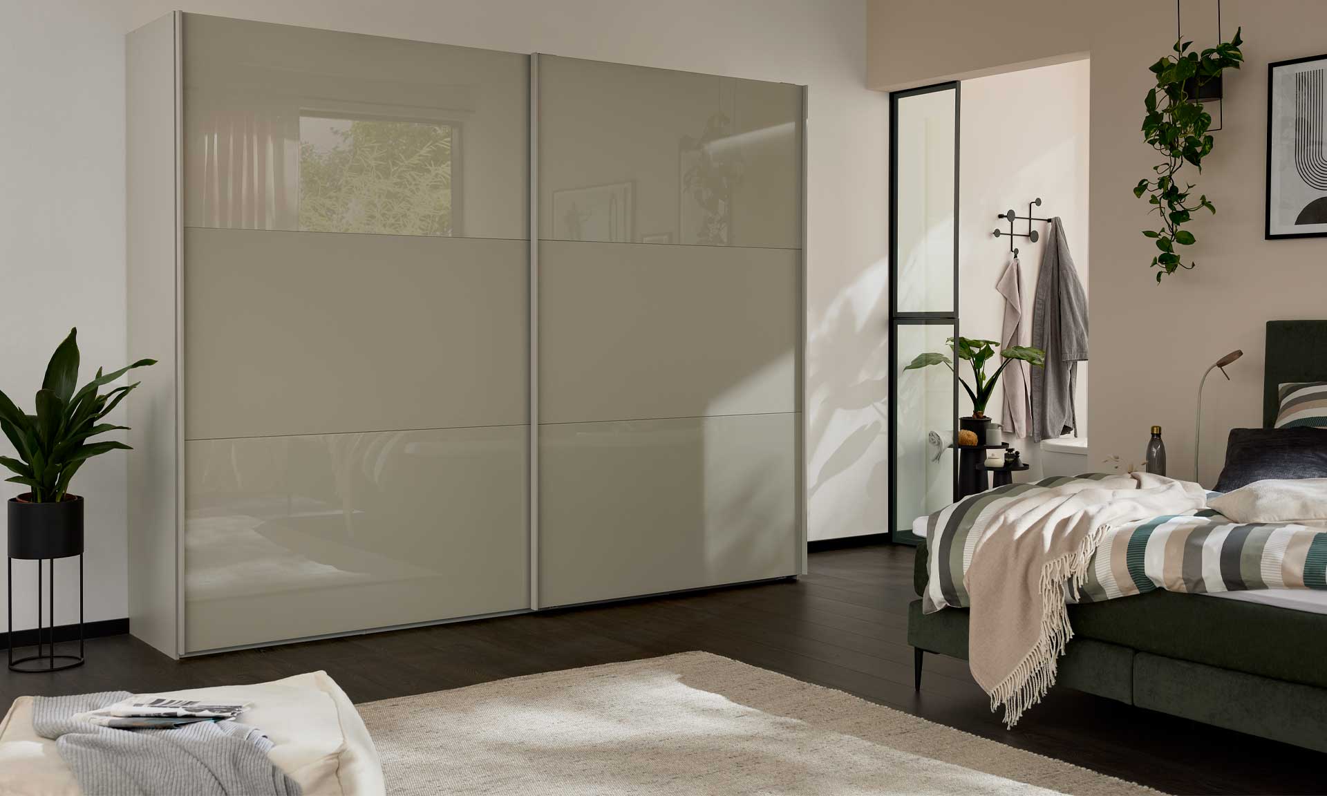 IL1211 Schwebetürenschrank 217 cm Totale