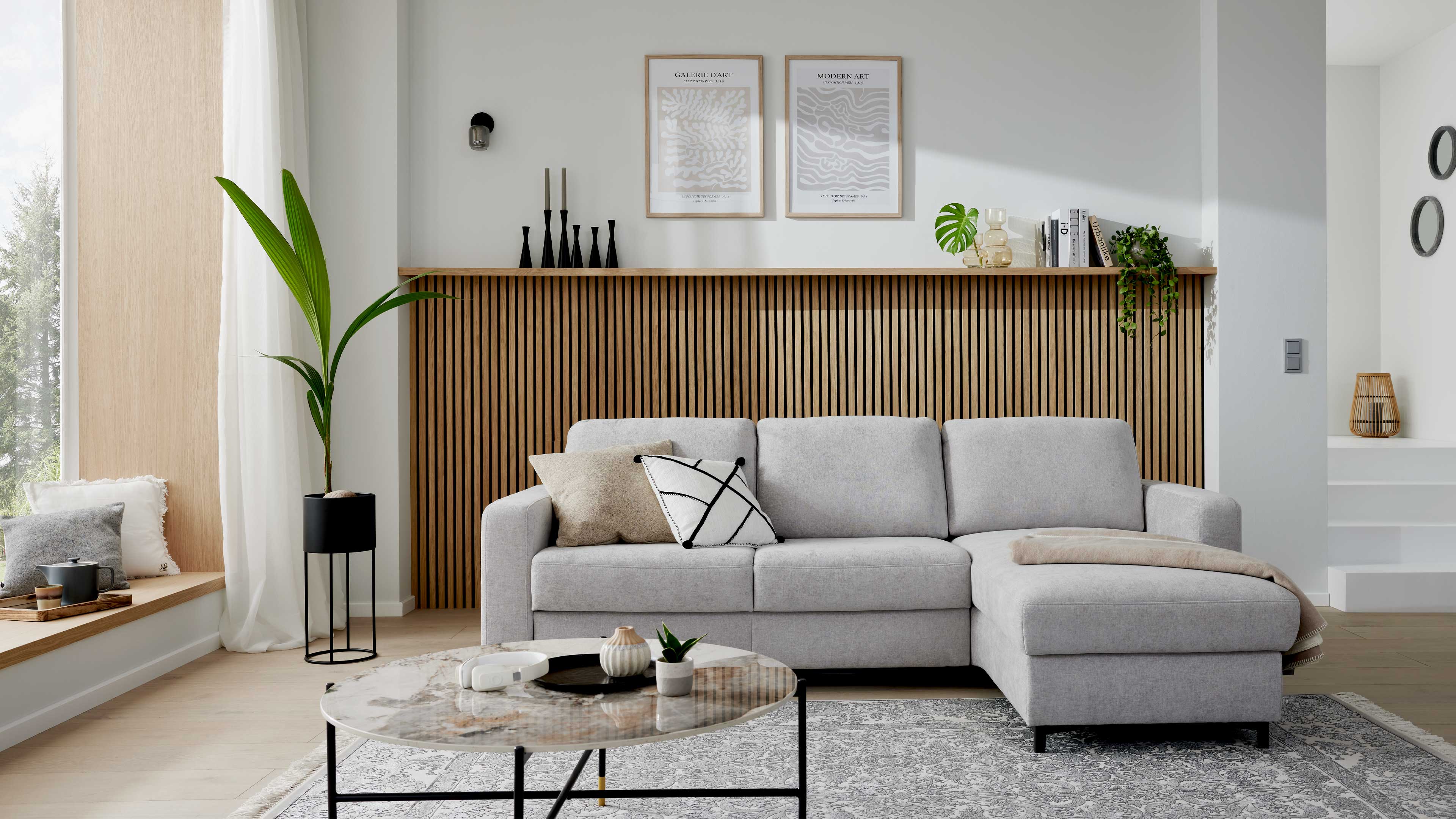 Interliving Schlafsofa Serie 4703