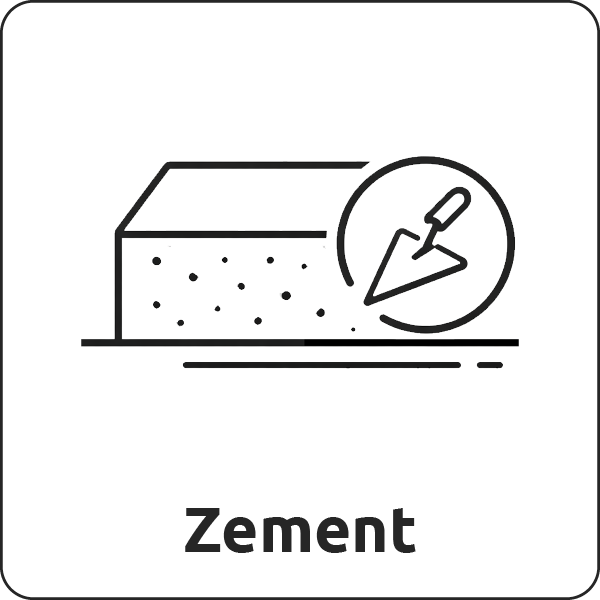 Echte Zement-Oberfläche