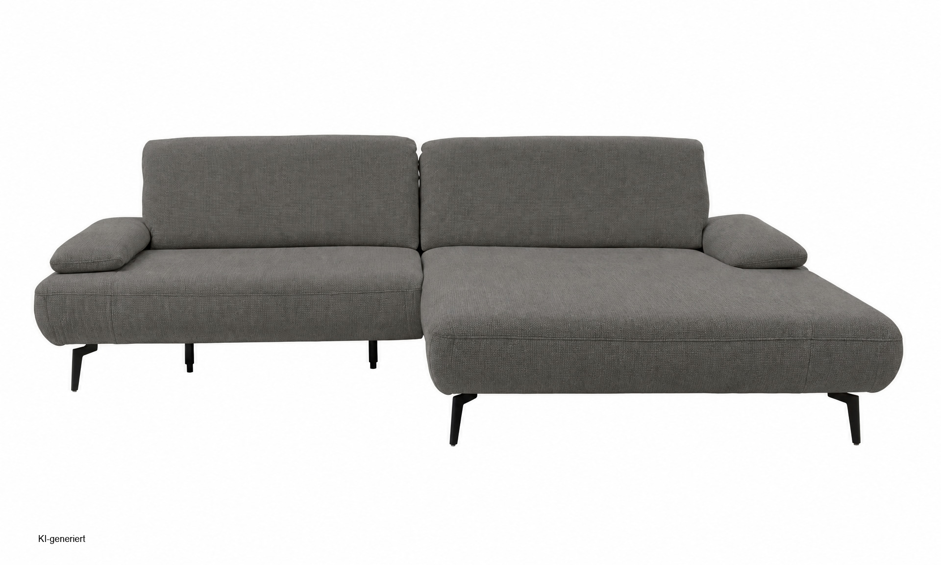 IL4306 Cyber anthrazit Ecksofa rechts frontaler Freisteller