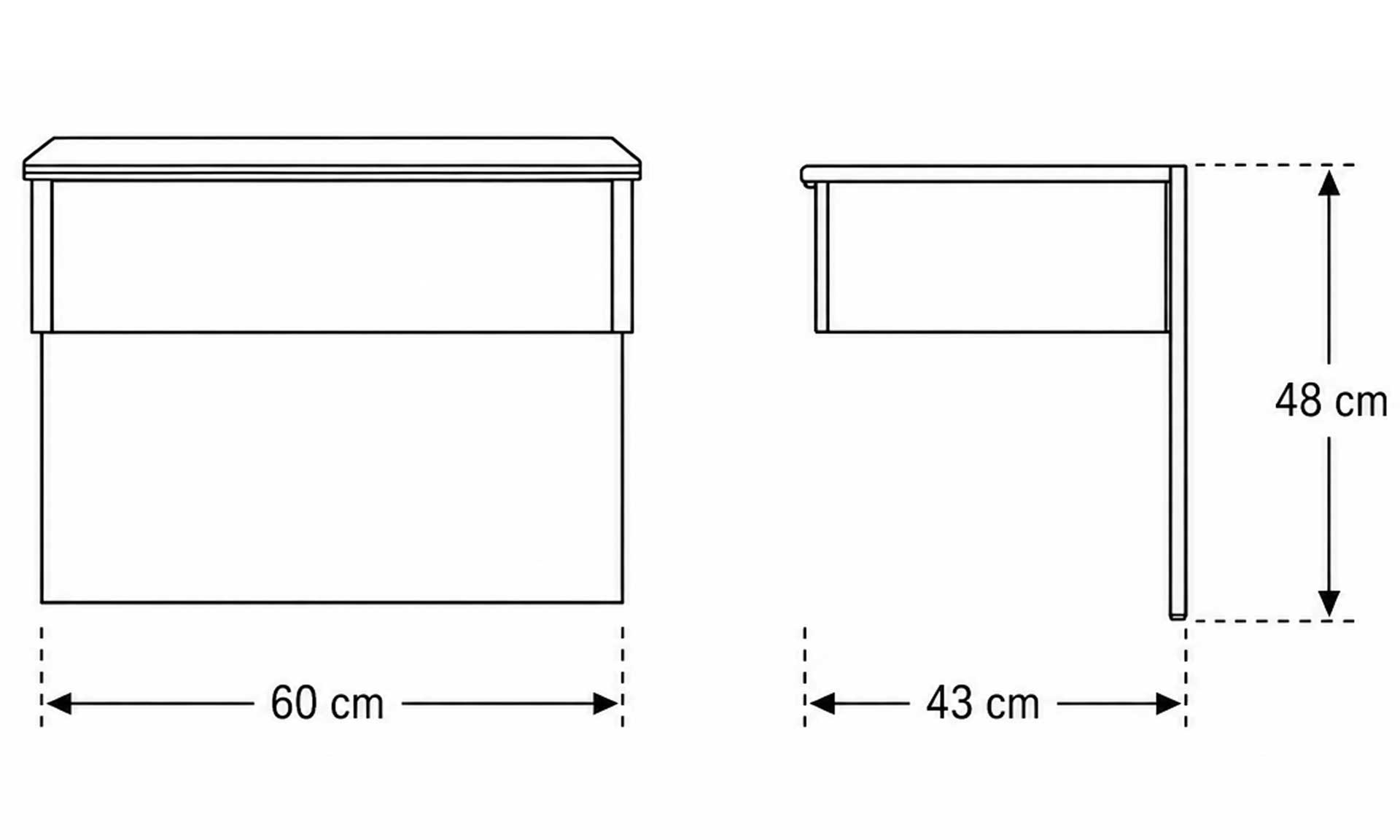 Komplettes Schlafzimmer in Beige-Grau mit heller Eiche