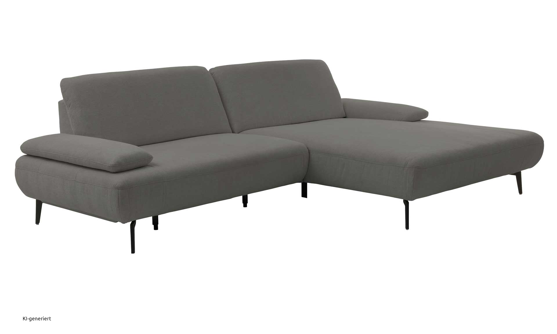 IL4306 Cyber anthrazit Ecksofa rechts Freisteller