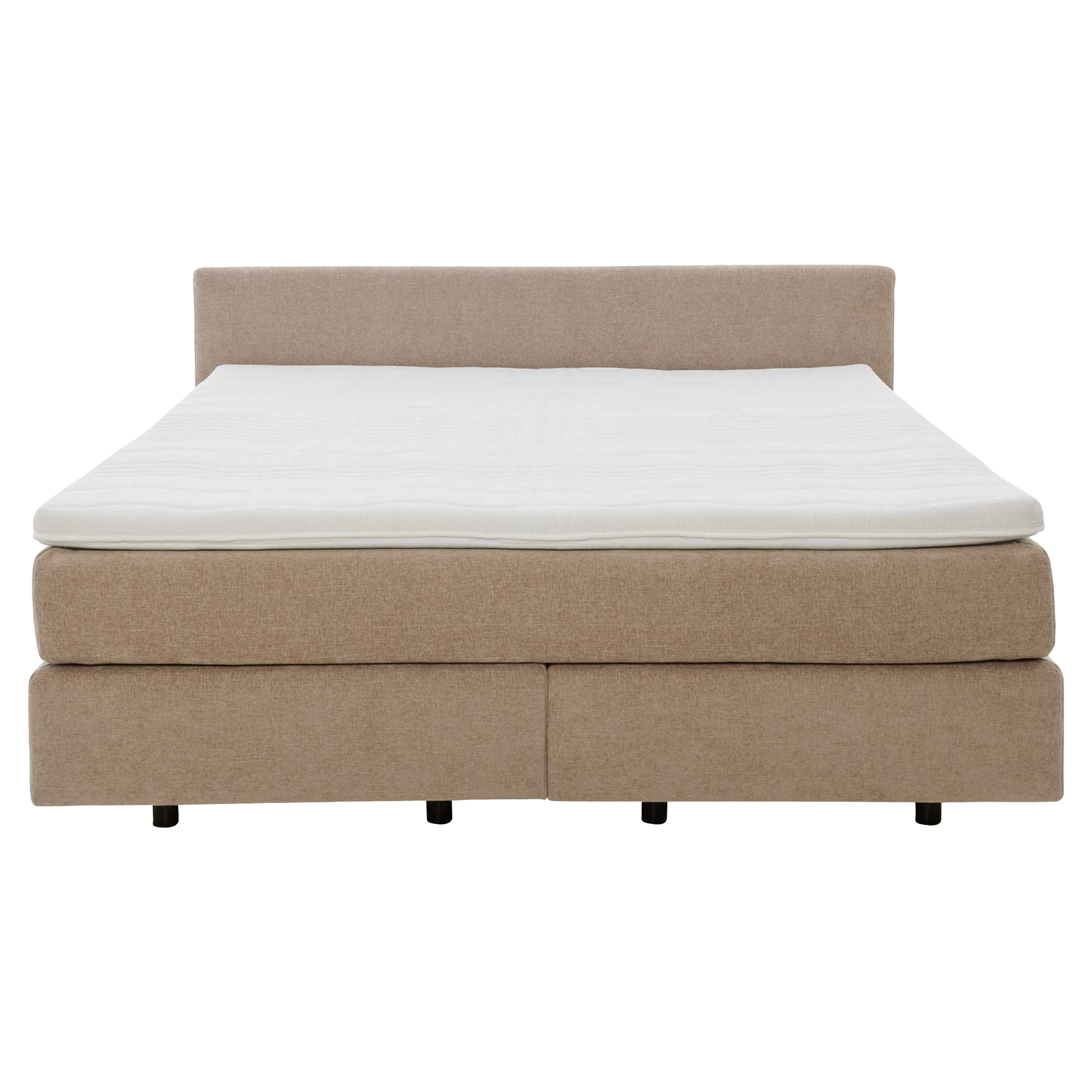 IL1420 Toni beige Boxspringbett frontaler Freisteller