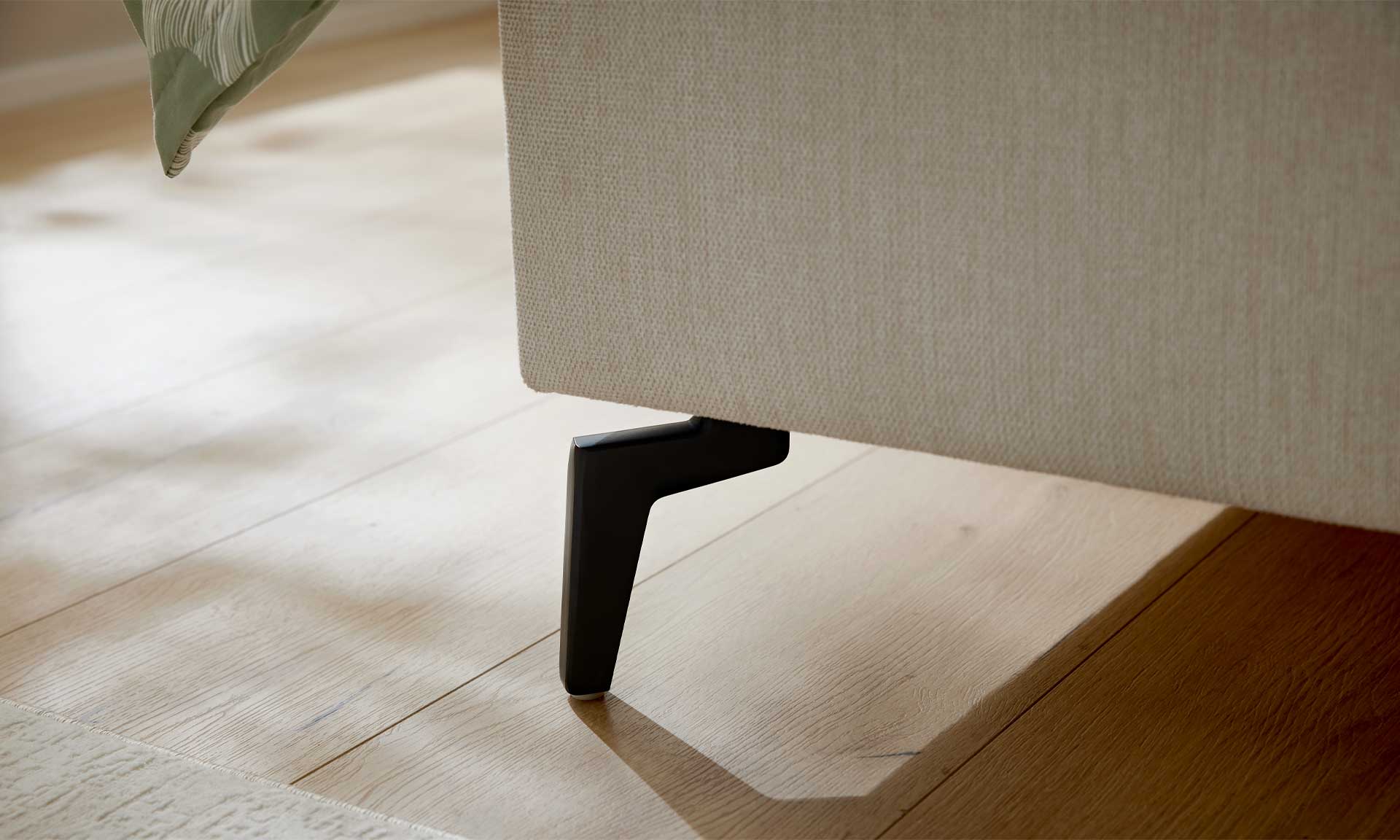 IL1423 Polsterbett Detail Fuß