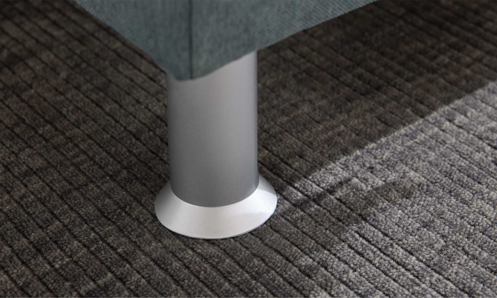 IL1402 Boxspringbett Nele steel Detail Fuß