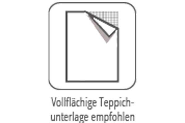 Golze | vollflächige Teppichunterlage empfohlen