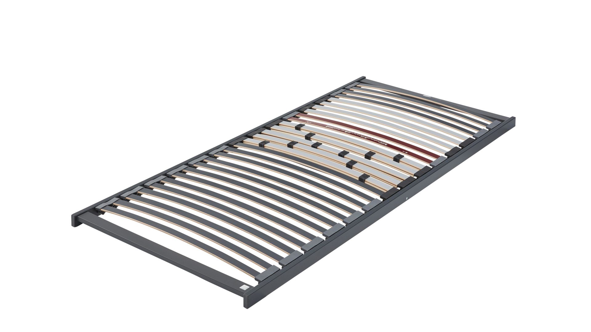 Lattenrost Interliving aus Holz in Grau Interliving Lattenrost Serie 1941 starr – Liegefläche ca. 80 x 200 cm