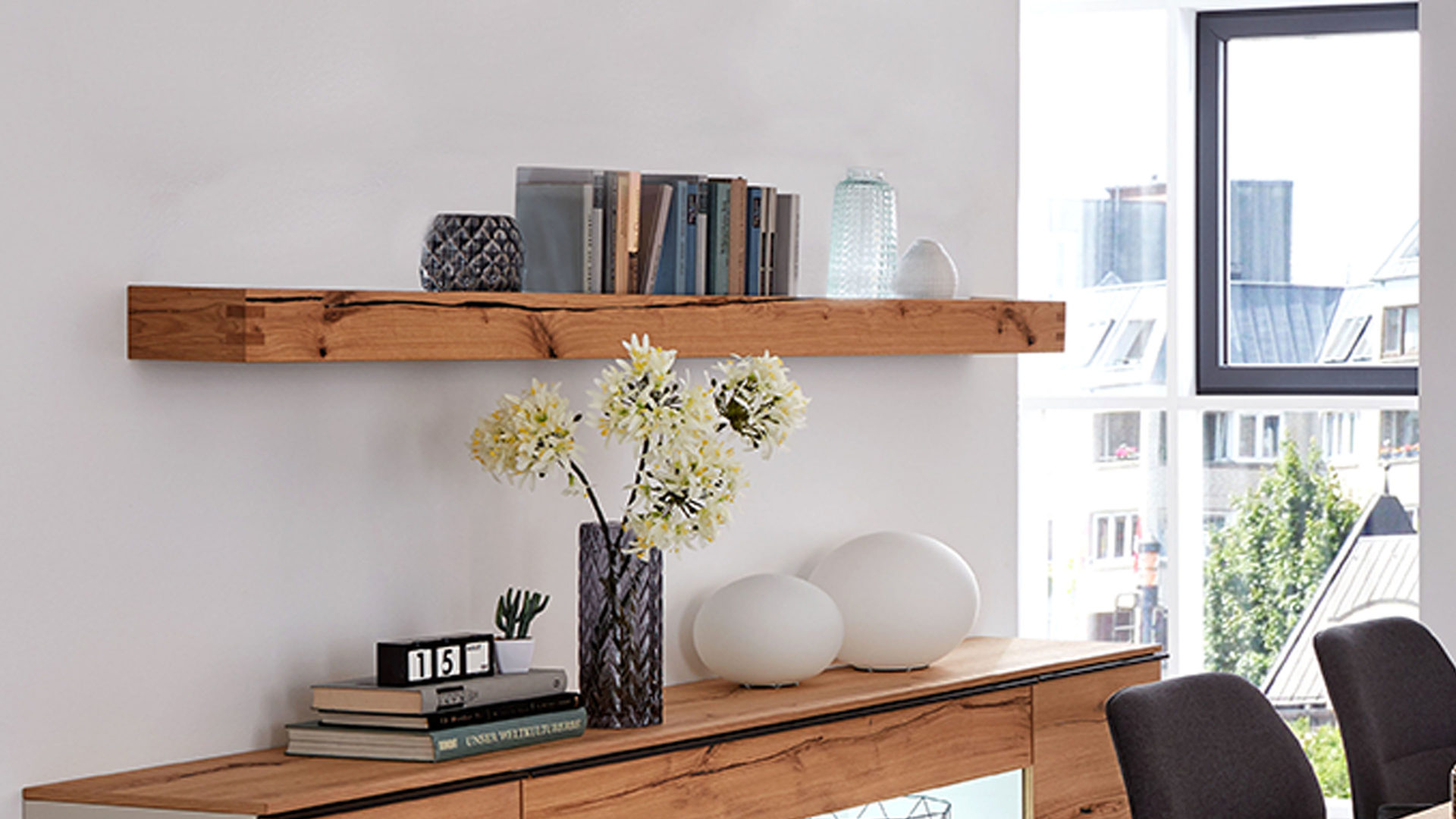 Interliving Wohnzimmer Serie 2103 Wandregal 560734