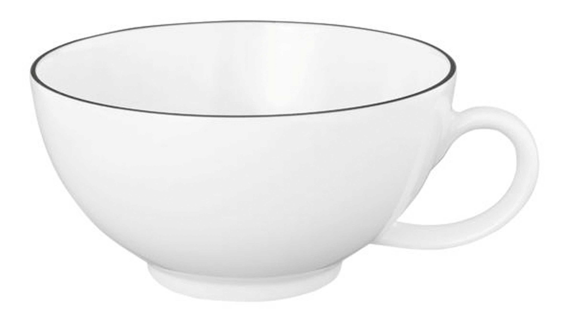 Teetasse Interliving BEST BUDDYS! aus Porzellan in Weiß Interliving BEST BUDDYS! Lido – Teetasse weißes Porzellan – ca. 140 ml