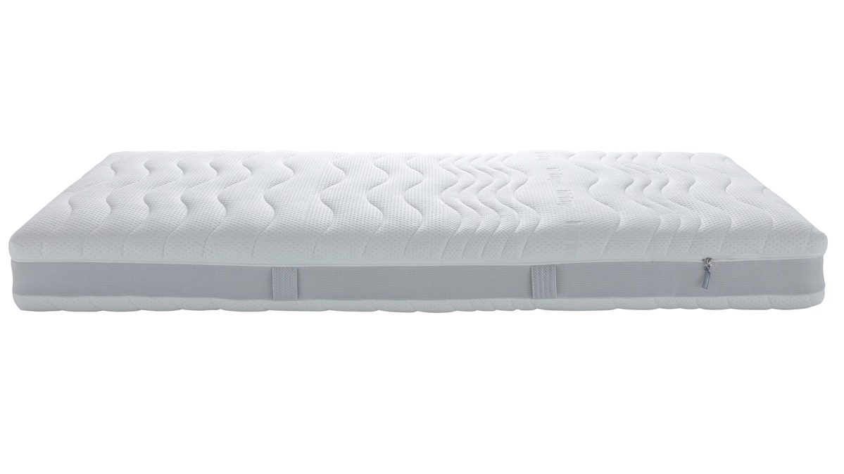 Kaltschaummatratze Interliving aus Stoff in Weiß Interliving Matratze Medikontur 1910 Kaltschaum, H3 – Liegefläche ca. 140 x 200 cm
