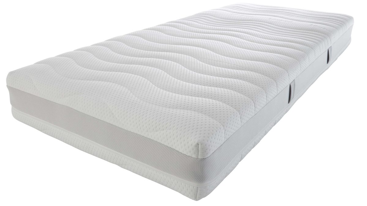 Kaltschaummatratze Interliving aus Stoff in Weiß Interliving Matratze Medikontur 1910 Kaltschaum, H3 – Liegefläche ca. 90 x 200 cm