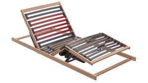 Lattenrost Interliving aus Holz in Holzfarben Interliving Lattenrost Serie 1951 mit Motorfunktionen motorisch – Liegefläche ca. 90 x 200 cm