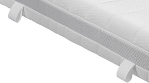 Schaumstoffmatratze Interliving aus Stoff in Weiß Interliving Matratze Medikontur 1908 offenporiger Schaum, H3 – Liegefläche ca. 90 x 200 cm