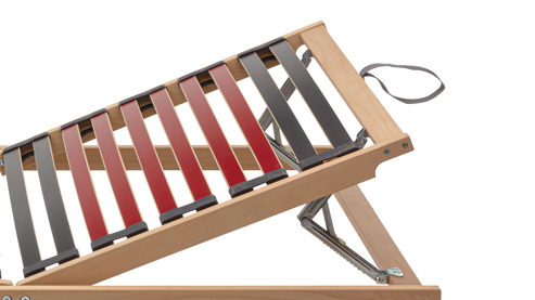 Lattenrost Interliving aus Holz in Holzfarben Interliving Lattenrost Serie 1951 mit manueller Verstellung manuelle Kopf- und Fußteilverstellung – Liegefläche ca. 140 x 200 cm