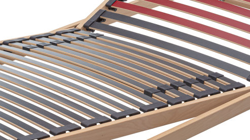 Lattenrost Interliving aus Holz in Holzfarben Interliving Lattenrost Serie 1951 - V6150 manuelle Kopf- und Fußteilverstellung – Liegefläche ca. 100 x 200 cm
