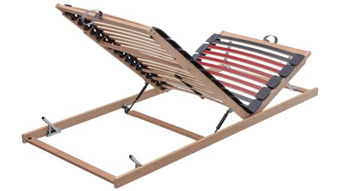 Lattenrost Interliving aus Holz in Holzfarben Interliving Lattenrost Serie1952 mit Hebehilfe manuell mit Hebehilfe – Liegefläche ca. 140 x 200 cm